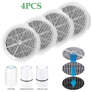 True HEPA Replacement Filter Compatible for RIGOGLIOSO GL2103 SY900S UK 4 Pcs - Picture 1 of 9