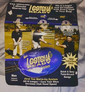NEW IGotcha Ready Warm Up System Blue (8oz) Club Weight Practice / Training wDVD - Picture 1 of 5