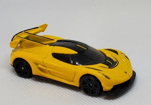 Hot Wheels Yellow 2020 Koenigsegg Jesko Loose 1/64 - Picture 1 of 3