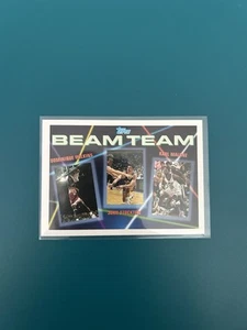 1992-93 TOPPS BEAM TEAM #4 Dominique Wilkins, John Stockton, Karl Malone - Picture 1 of 3
