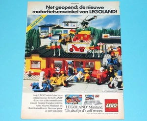 LEGO MAGAZINE ADVERT LEGOLAND TOWN 1980s EPPO BENELUX - Bild 1 von 1