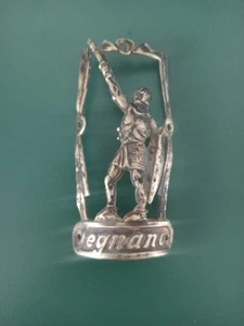 Legnano logo fregio in ottone bici corsa anni 50 ottone - Imagen 1 de 2