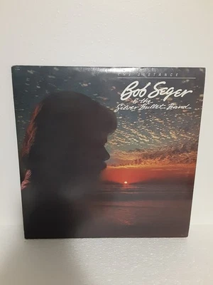 Bob Segar & The Silver Bullet Band The Distance vinyl record album LP ST 12254 - Image 1 of 4