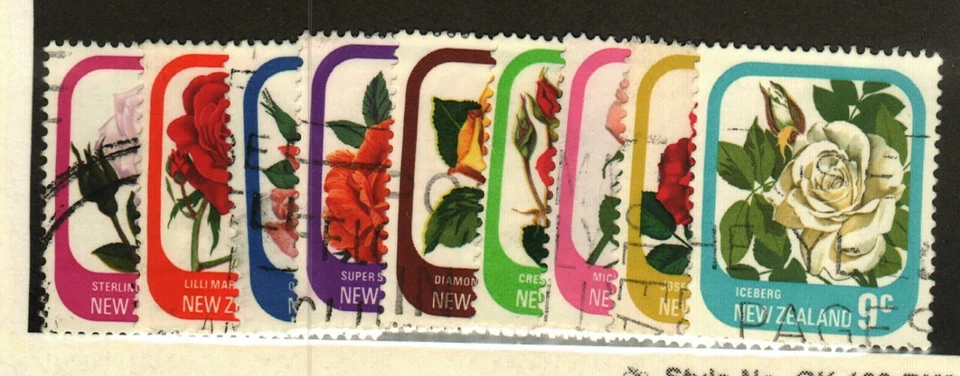 New Zealand #584-92 used roses - Image 1 of 1