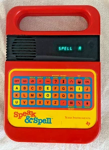 Speak & Spell Texas Instruments Electronic Learning Aid 1980 - PROBADO Y FUNCIONANDO - Imagen 1 de 4