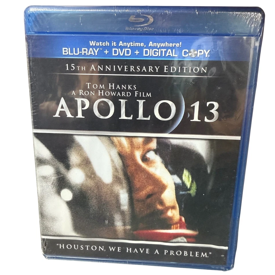 Apollo 13 15th Anniversary Edition Blu Ray DVD Digital Copy Tom Hanks Ron Howard Foto 1 de 1