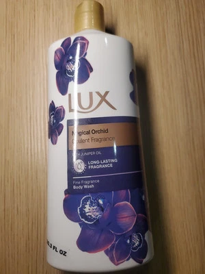 Gel de ducha de baño de orquídea mágica fragancia opulenta LUX (20,3 fl oz) Foto 1 de 3