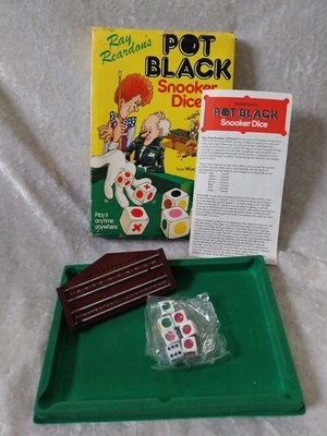 1980 Waddingtons Ray Reardon's Pot Black Snooker Dice Game Complete  - Image 1 of 4