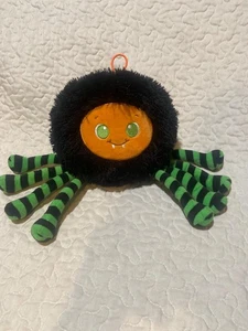 HALLOWEEN AMERIKANISCHER GRUSS NIEDLICHE PLÜSCHSPINNE STOFFTIER SPIELZEUG, 8 ZOLL SCHWARZ - Bild 1 von 3