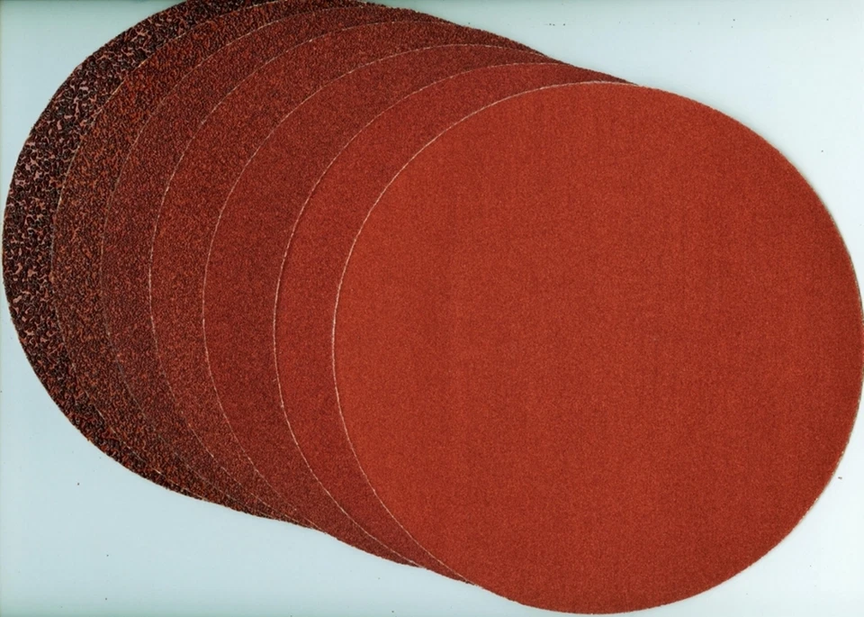 KLINGSPOR Klettscheibe 200 mm ungelocht AlO Körnung nach Wahl