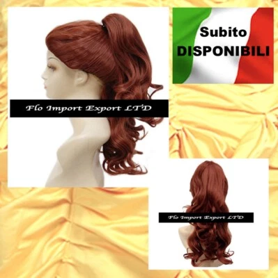 La Bella E La Bestia Wig Bella Carnival Cosplay Beautiful Wig BEWIG01 SD - Изображение 1 из 4