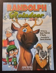 RANDOLPH THE REINDEER Comic Book Artwork ARCANA ~ Magazine Page PRINT AD - Picture 1 of 1