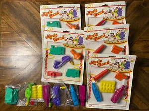 Neu/Versiegelt 1991 McDonald’s Musik Band Instrument Lot - 5 Sets Plus Extras - Neu aus altem Lagerbestand - Bild 1 von 6