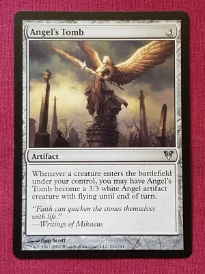 Magic The Gathering AVACYN RESTORED ANGEL'S TOMB artifact card MTG - Image 1 of 2