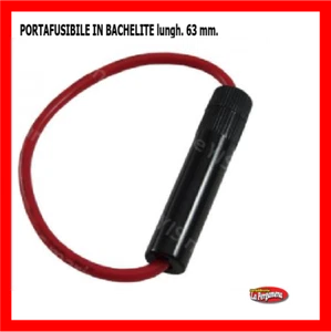 PORTAFUSIBILE IN BACHELITE - Foto 1 di 1