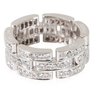 Cartier Maillon Panthere Ring (White Gold) - Picture 1 of 7