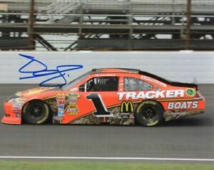 Jamie McMurray signed #1 Bass Pro NASCAR Cup Series 8x10 photo