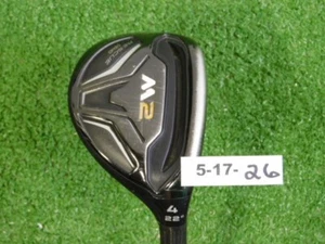 TaylorMade M2 22* 4 Rescue Hybrid REAX 65 Regular Graphite - Picture 1 of 7