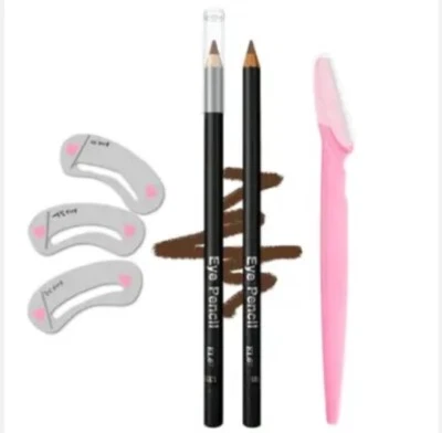 Eyebrow Stencil Kit Long Lasting Waterproof pencil Smudgeproof - Image 1 of 4