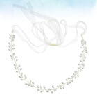 Kristallverzierter Hochzeitsgürtel - Perlenbrautbund für perfekte Passform