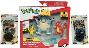 PAQUETE MÚLTIPLE FIGURA DE BATALLA POKEMON Y 2 JCC POKEMON NUEVO EN CAJA NUEVO EN PAQUETE - Imagen 1 de 17