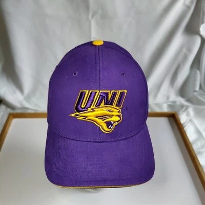 Northern Iowa Panthers Men's Captivating Headwear Purple Yellow Adjustable Hat  - Image 1 of 4