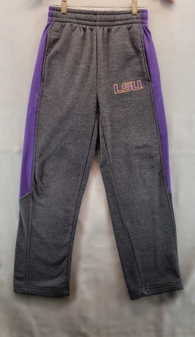 LSU Tigers Track Sweat Pants Youth Sz Medium 12 / 14 Colosseum Athletics Cover