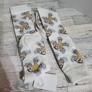 Conjunto de 2 calcetines hasta la rodilla Snow Monkey para mujer talla 4-10 nuevos con etiquetas - Imagen 1 de 7