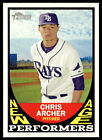 2016 Topps Heritage Nap Ca Chris Archer New Age Performers