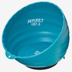 Hazet® Mechanics Cup - 5.9" Diameter / Magnetic Base Holds Tools and Screws - Picture 1 of 14