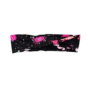 Pop Fit Horoscope Twist Headband in Black - Picture 1 of 2