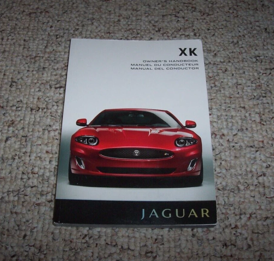 Jaguar XK 2013 cupé convertible manual del propietario guía del usuario Touring XKR XKR-S Foto 1 de 1