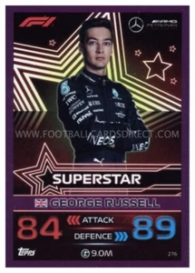 #276 GEORGE RUSSELL (F1 SUPERSTAR) PARALLEL TURBO ATTAX 2023 - Imagen 1 de 1