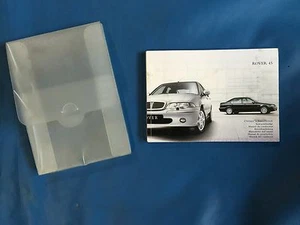 Rover 45 Owners Handbook - Picture 1 of 1