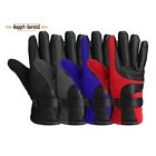 Waterproof Winter Warm Motorcycle Leather Gloves Touch Screen Skiing Fishing