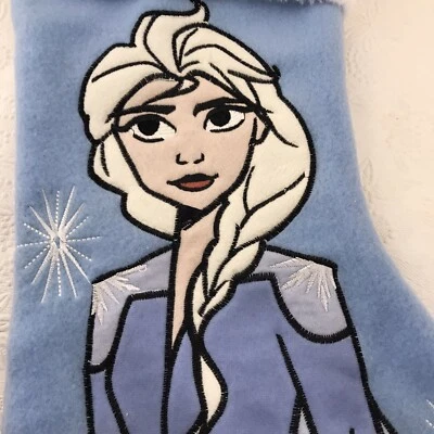 Medias de Navidad bordadas Disney Frozen 2 Elsa nuevas con etiquetas Foto 1 de 4