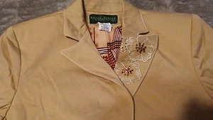 Blazer beige Harve Benard talla 10 nuevo con etiquetas - Imagen 1 de 6