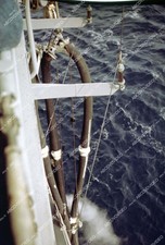 35m-16476 circa 1956 U.S. Naval flight deck operations aircraft carrier USS Shan