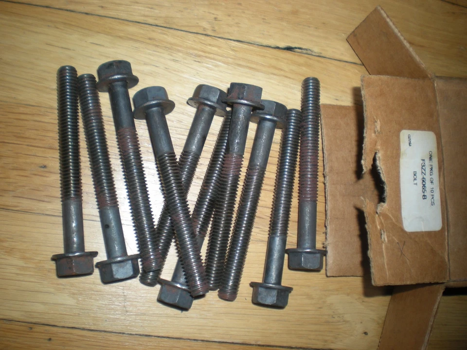 Ford Mustang 1993 5,0 L pernos de culata F3zz-6065-B como nuevo de lote Foto 1 de 1