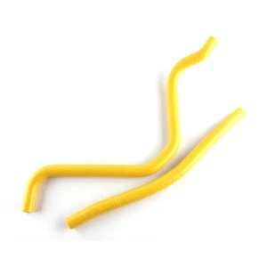 FIT POLARIS SCRAMBLER 500 2007 TURBO SILICONE RADIATOR HOSE KIT YELLOW - Bild 1 von 7