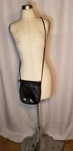Stone Mountain small leather cross body purse black - Picture 1 of 6