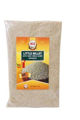 Little Millet / Samai / Samalu /Saame / Kutki Pearled & Dehusked 1KG • 16.95$