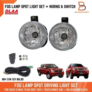 E4 Driving Fog Lamp Spot Light For HOLDEN RODEO RA 1/2007 - 9/2008 HB4 51W DLAA - Picture 1 of 6