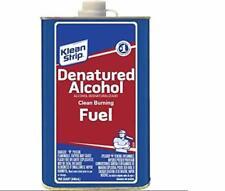 Klean Strip QSL26 Denatured Alcohol Clean Burning Fuel 1 qt.