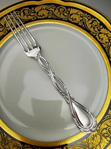PUIFORCAT "Royal" - 1 Table Fork - L. 8.1 in - Silver 925°°° - Picture 1 of 11