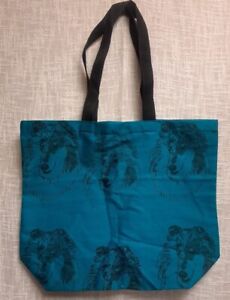 Hot Diggity Dog Teal Collie Tote Bag Purse
