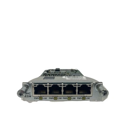 CISCO HWIC-4ESW Switch Ethernet Quattro Porte 10/100 - Immagine 1 di 3