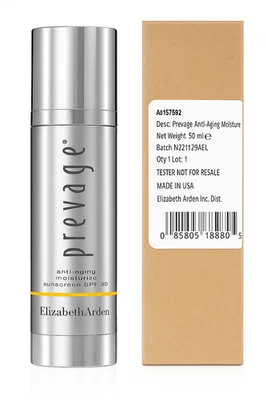 Loción hidratante antienvejecimiento Elizabeth Arden Prevage FPS 30 | Nueva en caja de prueba Foto 1 de 2
