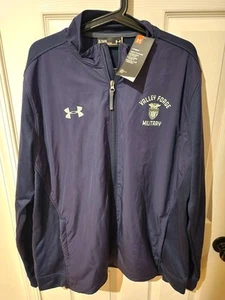 XL -- UNDER ARMOUR Valley Forge Military Academy coldgear jacket coat NWT - Picture 1 of 5