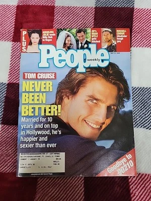 People Magazine May 22, 2000 Tom Cruise Never Been Better! Goodbye 90210 Unread  - Image 1 of 4